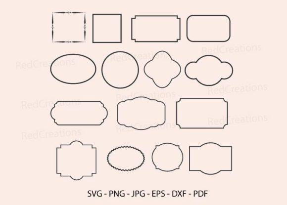 15 Vintage Frames, Decorative Frames: A Timeless Tool for Creative Projects