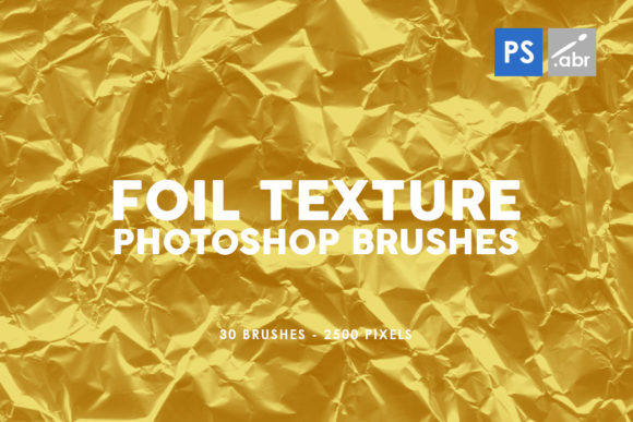 30 Foil Photoshop Stamp Brushes: Enhance Your Design Projects with Professional Quality