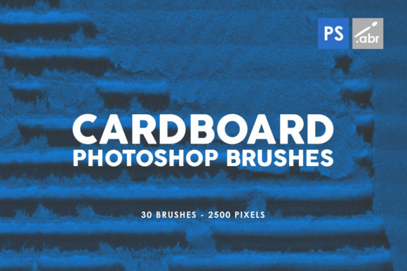 30 Grunge Cardboard Photoshop Brushes: Enhance Your Digital Creations