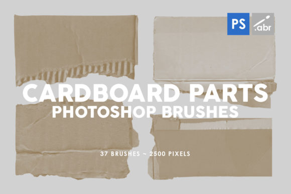 37 Damaged Cardboard Parts PS Brushes