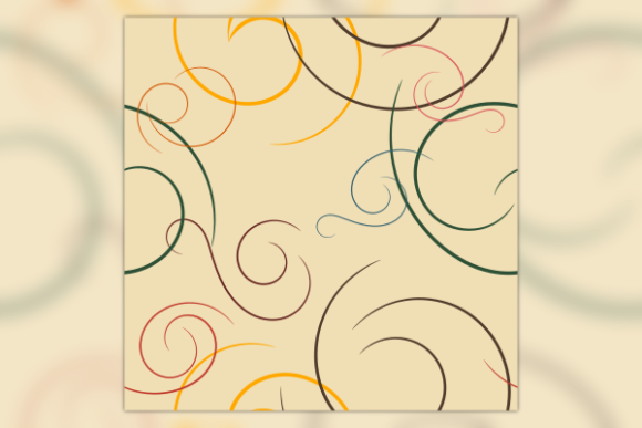 Abstract Soft Swirls Seamless Pattern: A Versatile Design for Creative Projects