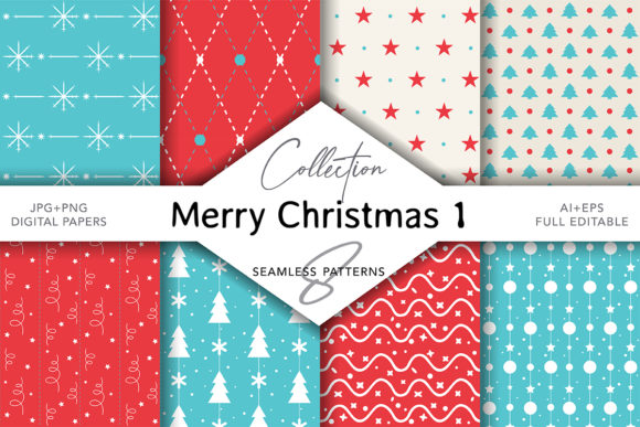 Christmas Pattern Seamless: A Versatile Design Resource for Festive Creations