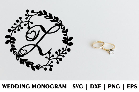 Letter Z Wedding Monogram Design