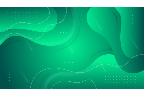 Liquid Green Background: A Modern Design Element for Creative Projects