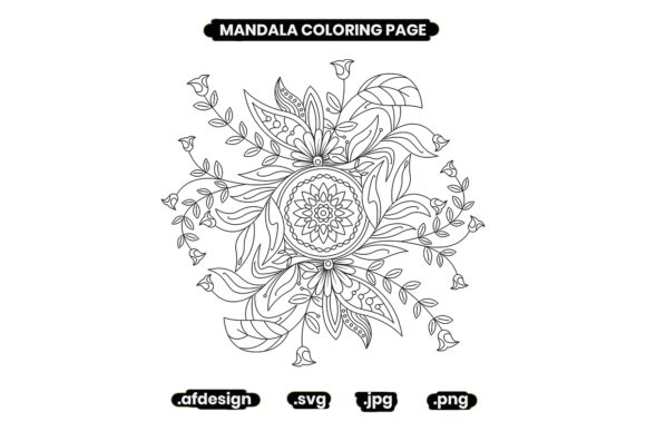 Mandala and Flowers Coloring Pages: A Creative Escape for All Ages