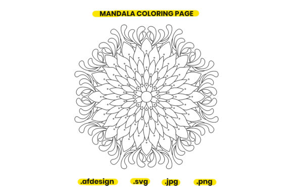 Mandala Coloring Page Design 32: A Versatile Tool for Creativity and Expression