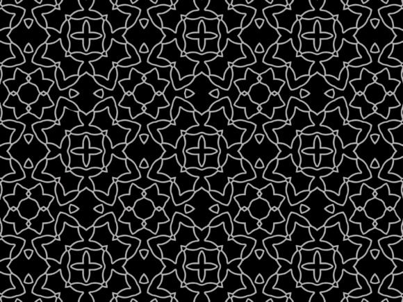 Pattern Silver Ornament Design