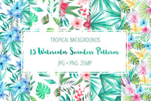 Tropical Floral Seamless Patterns: A Designer’s Guide to Vibrant, Hand-Painted Backgrounds